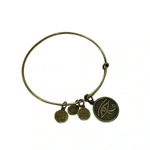 Alex and Ani Evil Eye bracelet Gold tone